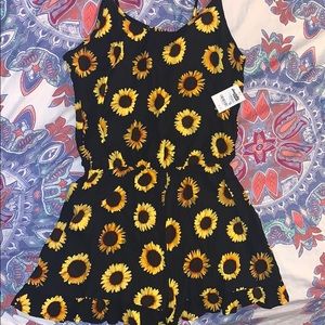 Charlotte Russe sunflower romper